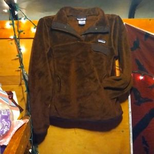 Patagonia light weight synchilla snap t  pullover sz small